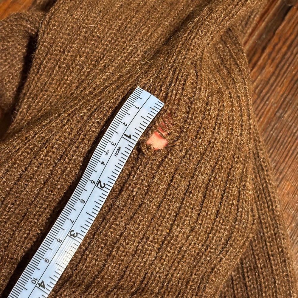 Alpaca Knit Leggings in Coffee - Picture 11 of 11